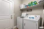 In home private laundry room